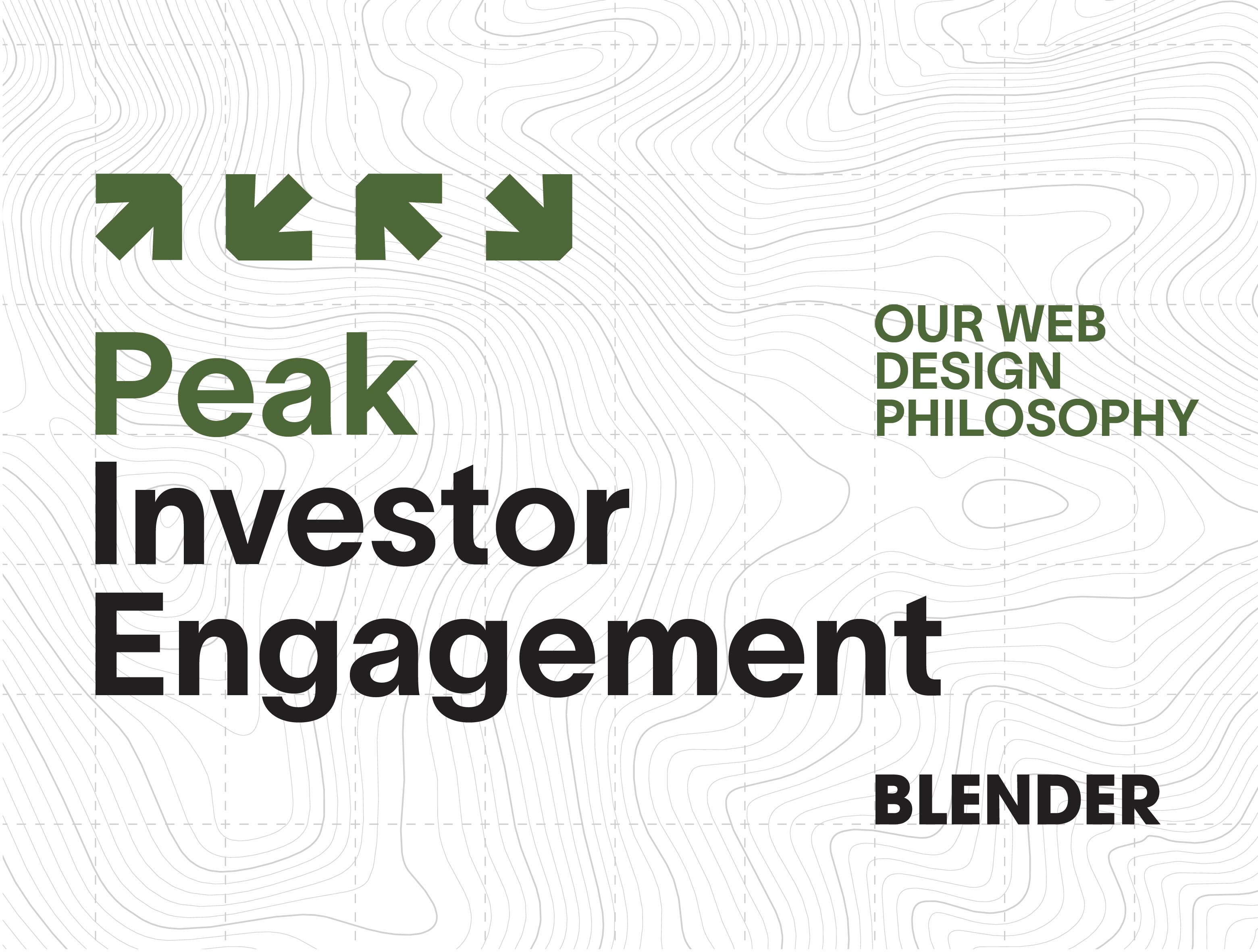 Our Web Design Philosophy: Building IR Websites for Peak Investor Engagement - Article Banner Image