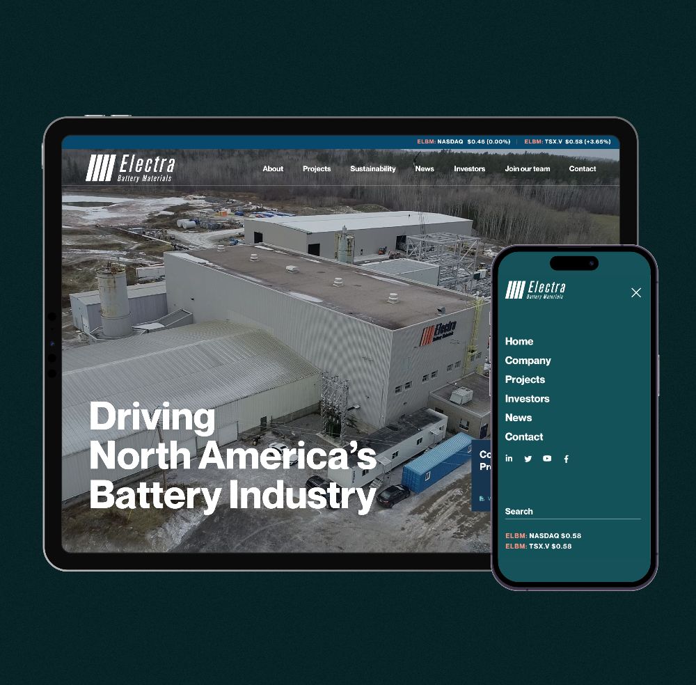 Electra Battery Materials Redesign Challenges – Improving Functionality, Look, and Brand Direction Cover Image