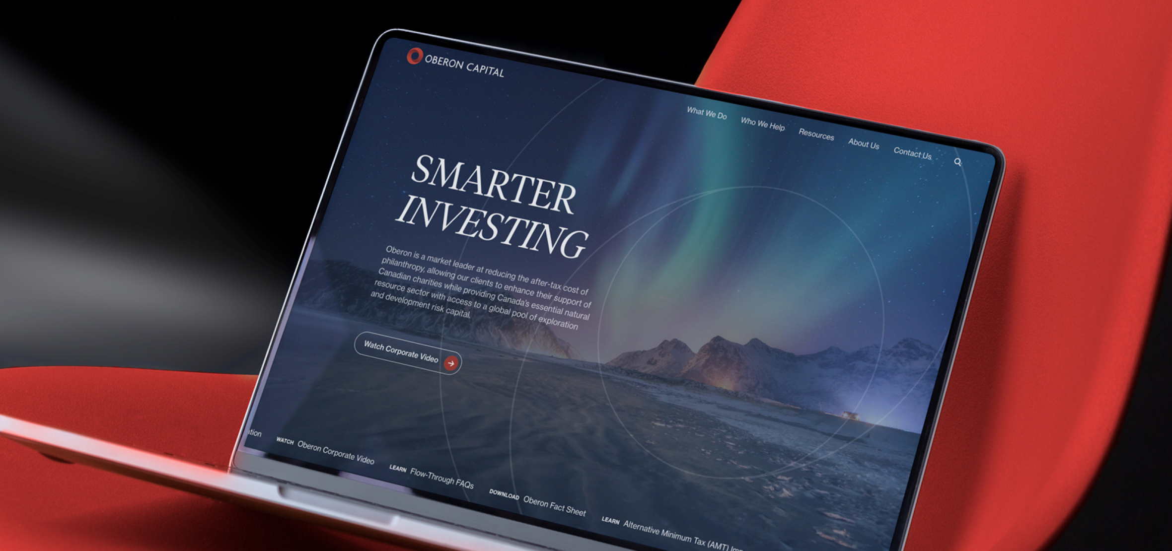 New Custom Website for Oberon Capital - Article Banner Image