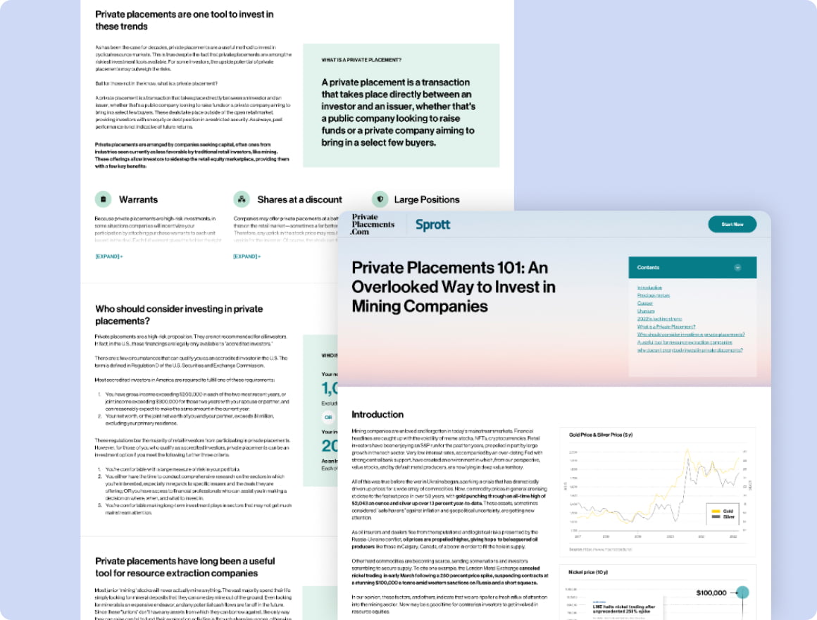 Long-form report