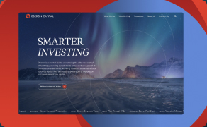 New Custom Website for Oberon Capital Cover Image