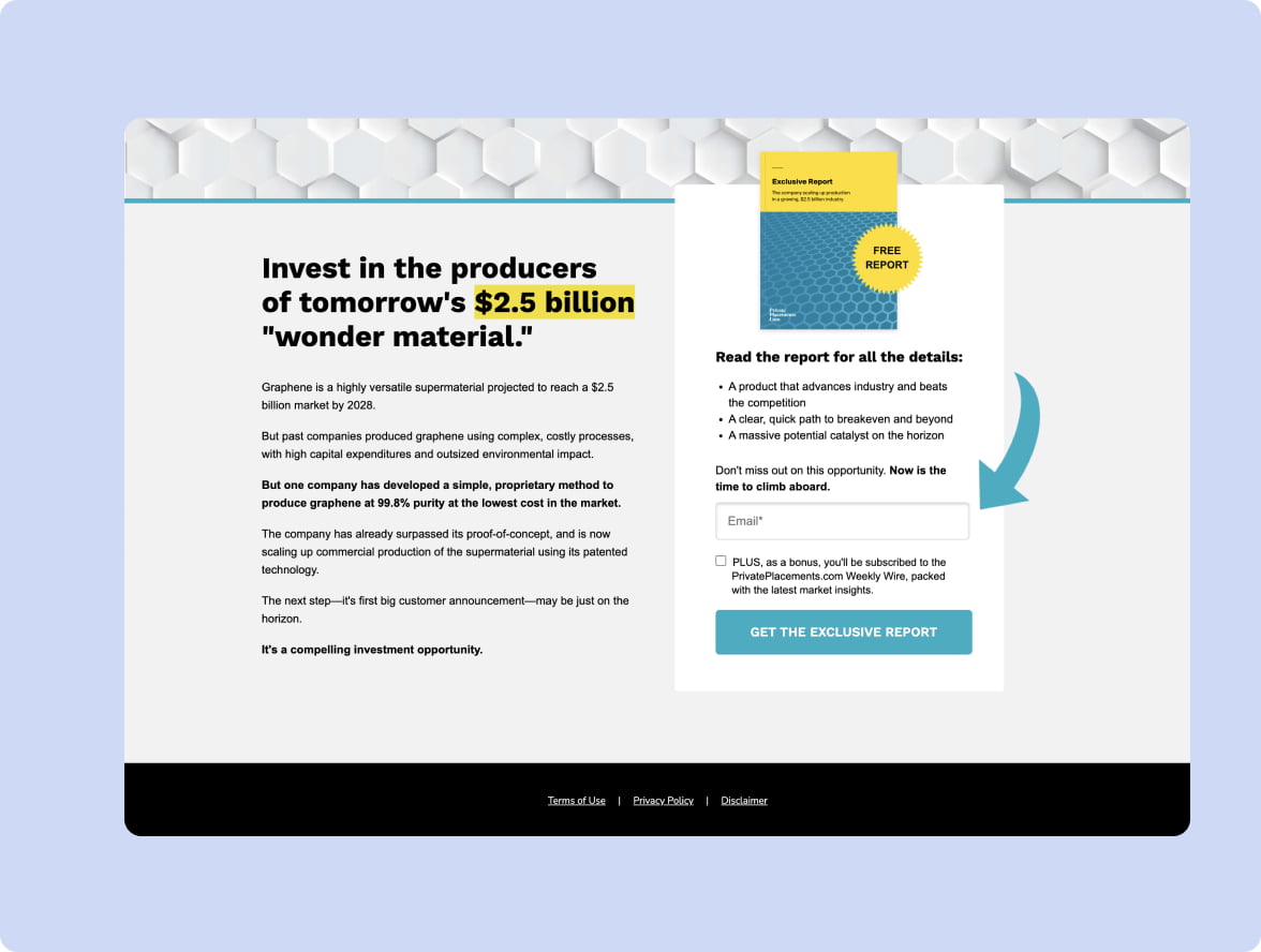 Landing Page